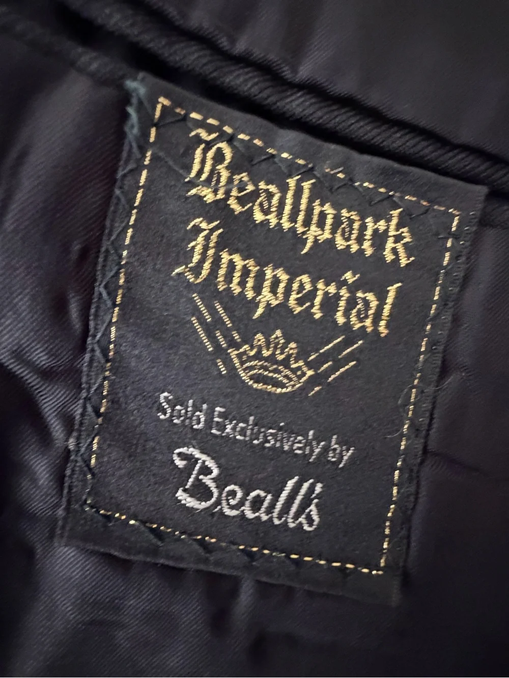 Beallpark Imperial Mens Black Blazer Jacket 2-Button Notch Lapel (A661)